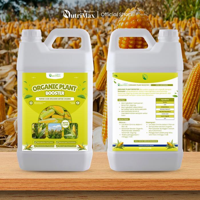 ORGANIC PLANT BOOSTER JAGUNG 5 LITER - Pupuk Organik Cair Dan ZPT Khusus Tanaman Jagung -