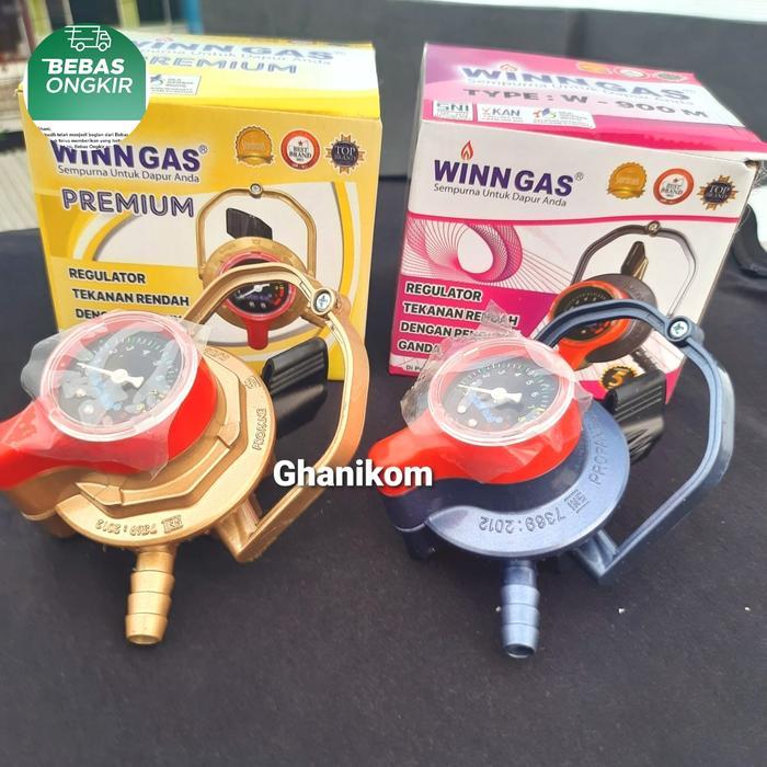 Regulator Double Lock Winn gas W 800 premium - winn gas W 800 - 900