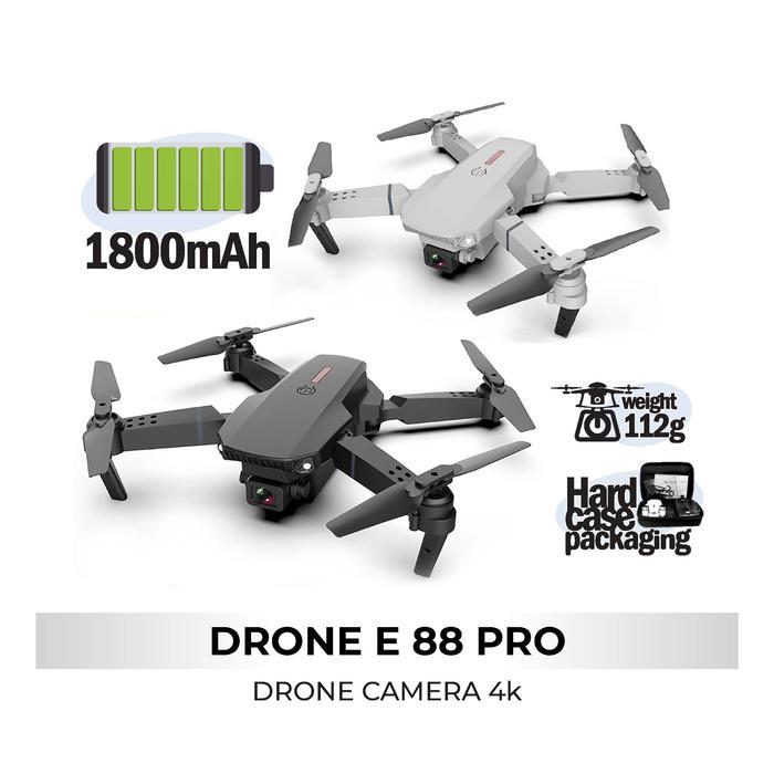 Promo Drone E88 Pro Foldable Drone Lipat Single Camera Drone Pemula Terlaris
