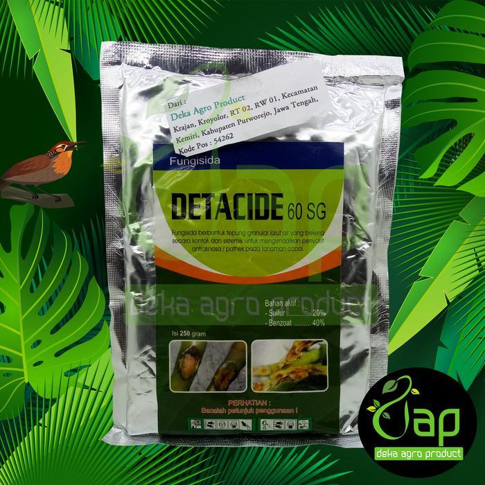 BISA COD FUNGISIDA DETACIDE 60SG 250Gram