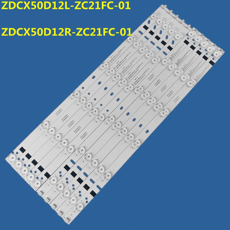 LED Backlight Strip HD-50DD7 TF-LED50S28T2 CX500DLEDM ZDCX50D12L-ZC21FC-01 ZDCX50D12R-ZC21FC-01