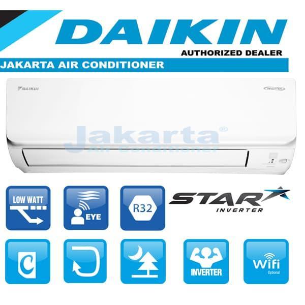 Ac Daikin Star Inverter 1,5 Pk - Ftkc 35 ( Thailand ) Terbaik