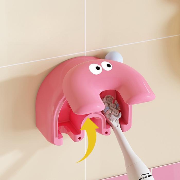 [LIVE] TOOTHBRUSH HOLDER/TEMPAT SIKAT GIGI KARTUN/ TEMPAT SIKAT GIGI TEMPEL KARAKTER ANAK LUCU