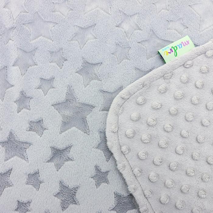 Selimut - Baby Minky Star & Minky Dot Blanket Madre Baby