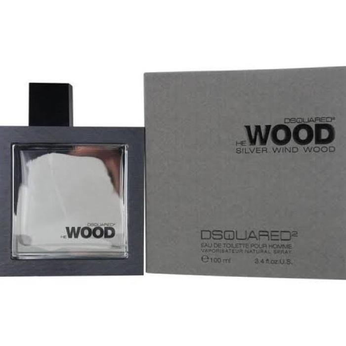 PARFUM ORIGINAL EROPA Dsquared2 He Wood Silver Wind Wood for men EDT