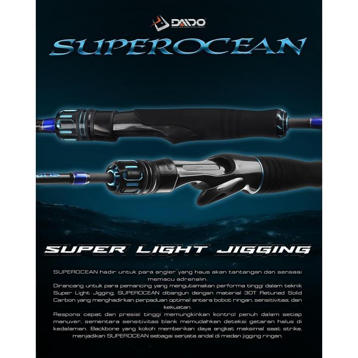 Daido - Joran Superocean Super Light Jigging 198 - Joran Pancing