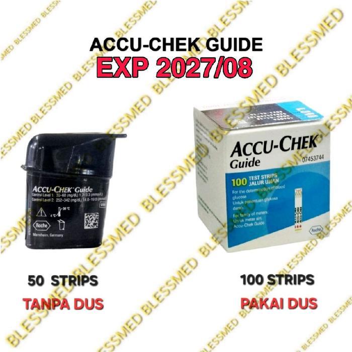 Strip Accu Chek Guide 50/100 Test Strip/Accu Check Guide Test Strip
