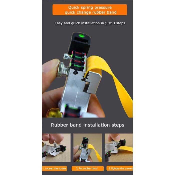 Terlaris Ketapel Bidikan Laser Katapel Tactical Slingshot Hunting Catapult SALE