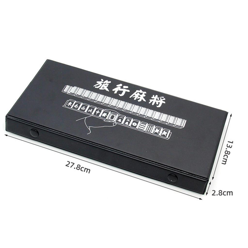 Chinese Mahjong Game Set with Dices Leisure Time Game Friends Leisure Time for Home