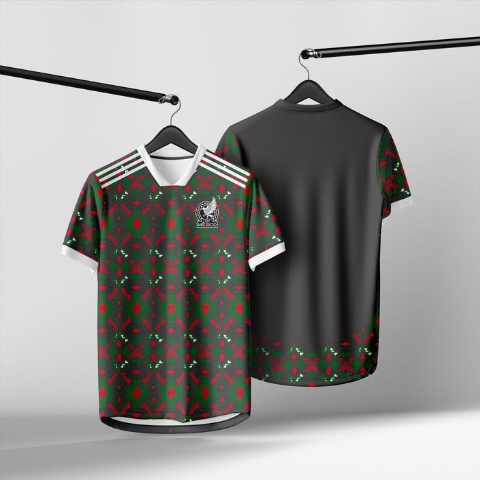 Jersey Mexico Terbaru / Jersey Terbaru Piala Dunia 2026 / Kaos Jersey Timnas Mexico / Jersey V-neck