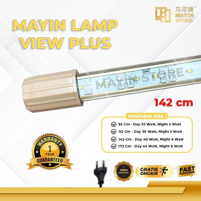 MAYIN LAMP VIEW PLUS 142cm Lampu LED celup Aquarium ikan Arowana Koki