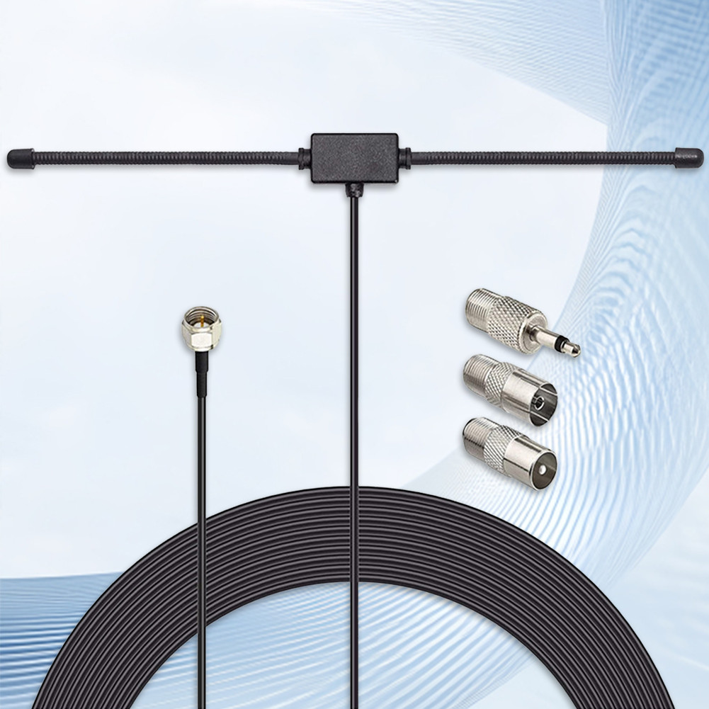Universal Car Stereo AM FM Dipole 3 meters Antenna FM Sheep Horn Antenna Car Dipole Antenna for Car