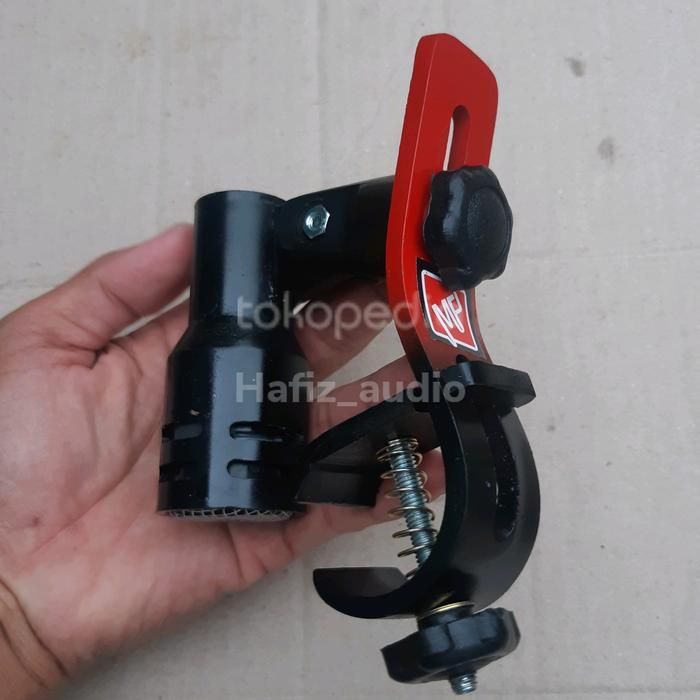 stand jepit mic kendang komplit mic