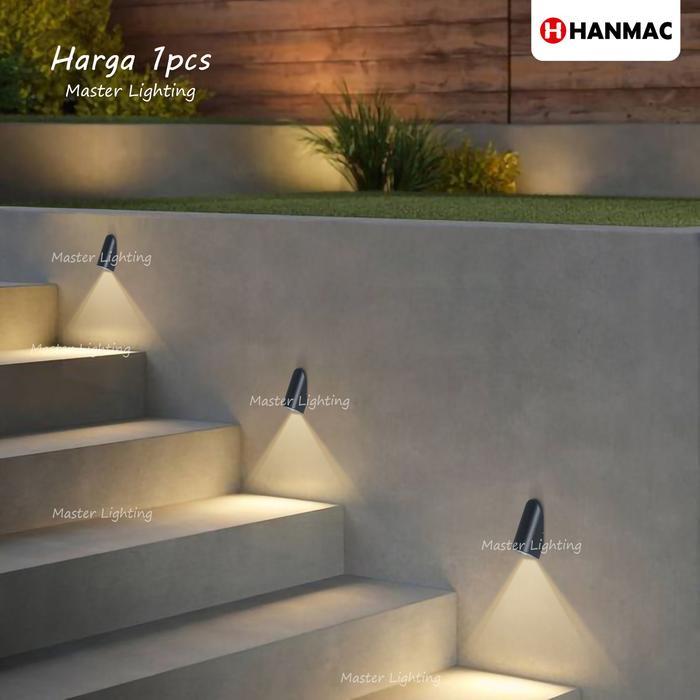 H247 LAMPU TANGGA DINDING LED 5WATT CREE WATERPROOF HANMAC