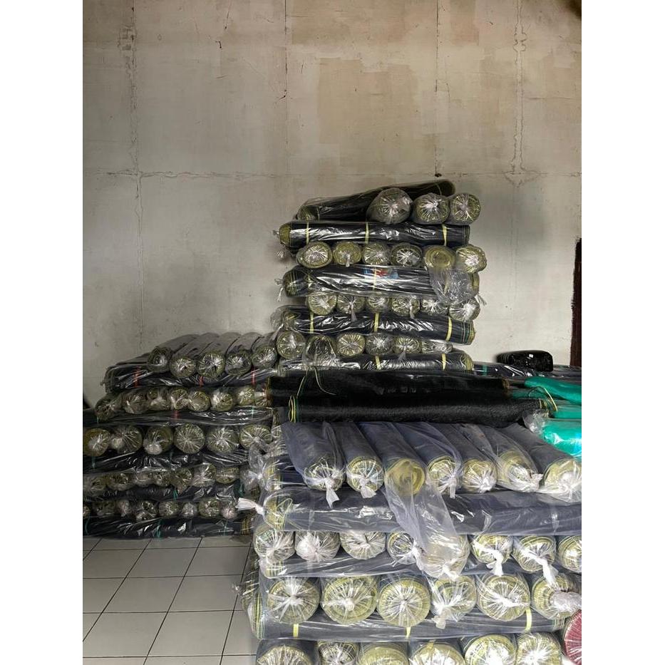 Waring Hitam 50 Meter X120Cm Untuk Pagar Tanaman, Kandang Ayam, Dan Lainnya