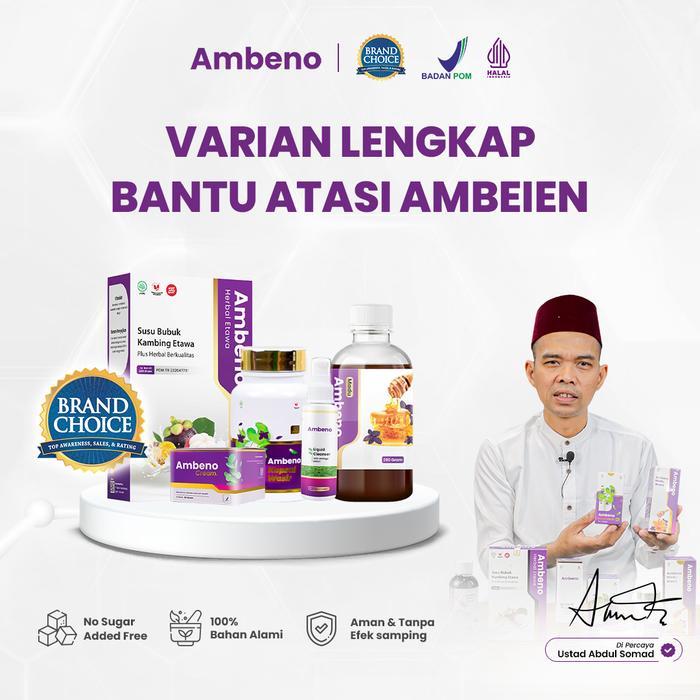 Terlaris Ambeno Variasi Madu + Kapsul + Salep Obat Ambeien Original & Bpom