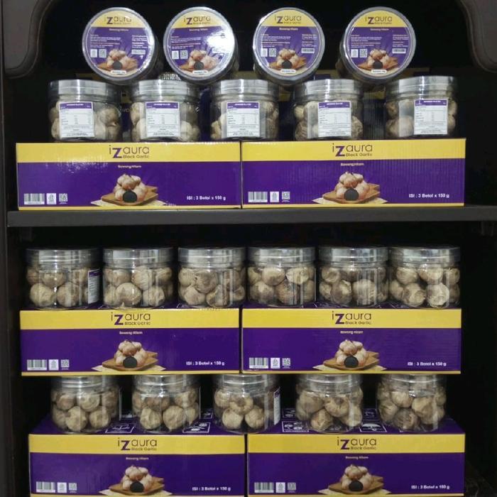 Terlaris Izaura Bawang Hitam Antioksidan Fermentasi Alami Bawang Putih Tunggal Suplemen Tubuh Untuk