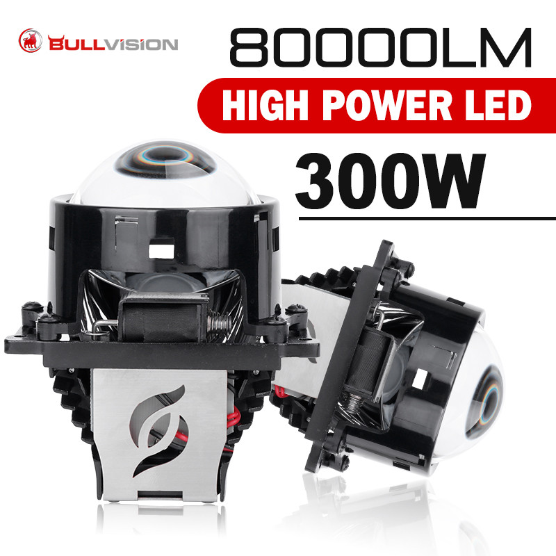 3 Inch Bi LED Projector Lenses For Headlight Hella 3R G5 6000K Auto