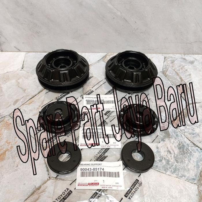 SUPPORT SHOCK DEPAN SET TATAKAN BEARING ALL NEW VIOS GEN 3 2013-2017 1SET6PC ORIGINAL JAPAN ASLI