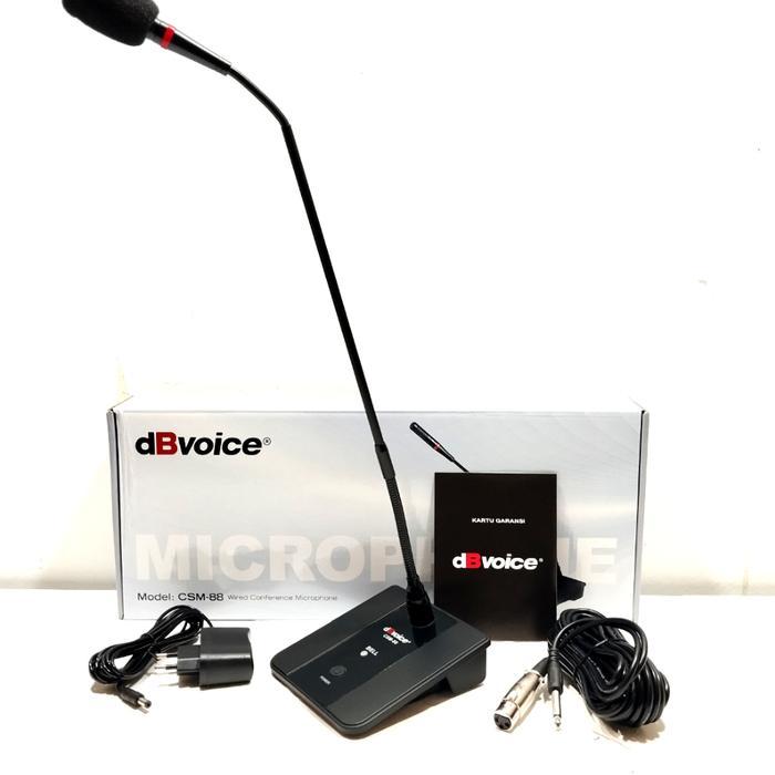 Mic Kabel Meja Dbvoice Csm 88 Mic Meja Conference Ada Bell