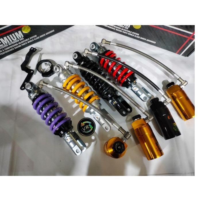 Shock Tabung Vixion R15 Shock Dbs-922 Premium Klik Fungsi Tabung Pisah