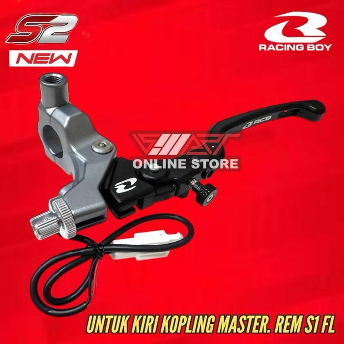Handle Kiri Master Rem Rcb S2 Kopling Untuk Master Rem Rcb S1 Fl