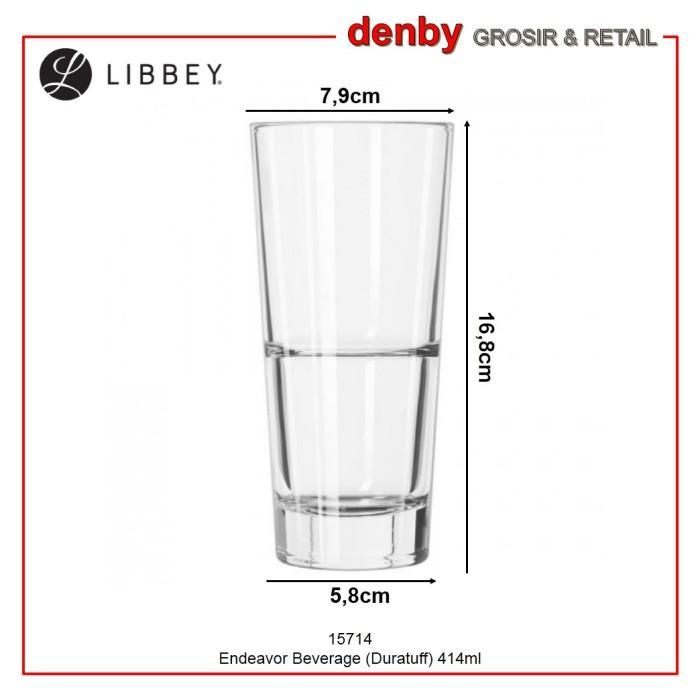 DENBY HOME Libbey Gelas 15714 Endeavor Beverage Duratuff 414ml