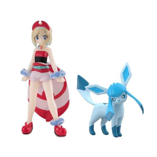 HOT SALE POKEMON SCALE WORLD HISUI REGION - IRIDA & GLACEON TERMURAH