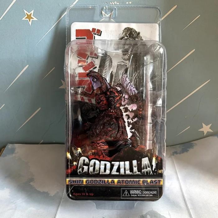 HOT SALE NECA KING OF THE MONSTERS GODZILLA SHIN ATOMIC BLAST PURPLE FIGURE TERMURAH