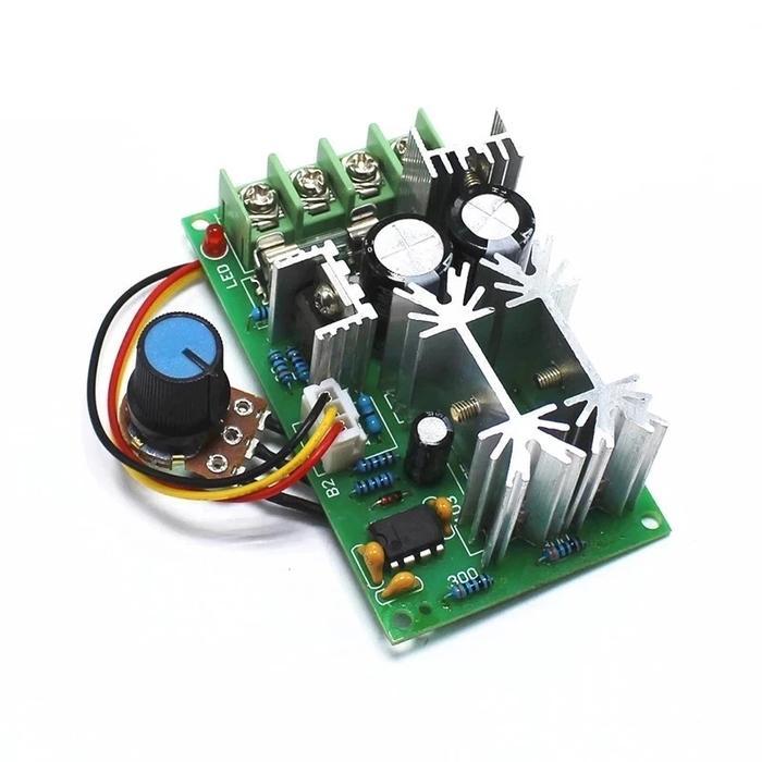 Electro Gallery - Dimmer Dc High Power Pwm Controler Motor Dc Led 20A 12V 24V 36V 48V