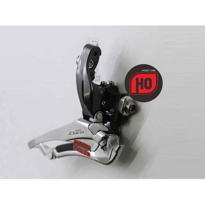 Shimano Claris Fd-R2000-F Front Derailleur Brazed-On Mount 2X8 Speed Efdr2000F