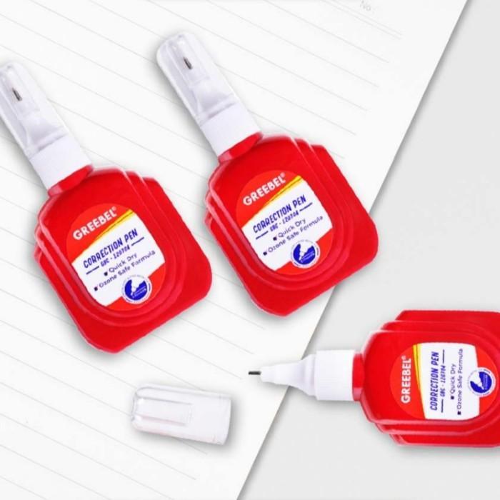 Correction Pen Tip Ex Cair Greebel Stationery Tipe X Cair Terbaik