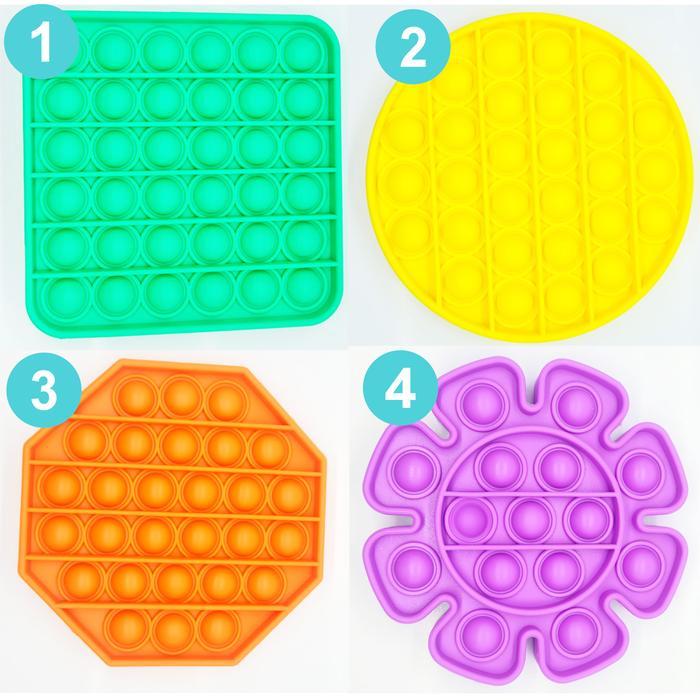 Mainan Anak Bubble Push Pop It Popit Popits Fidget Toys