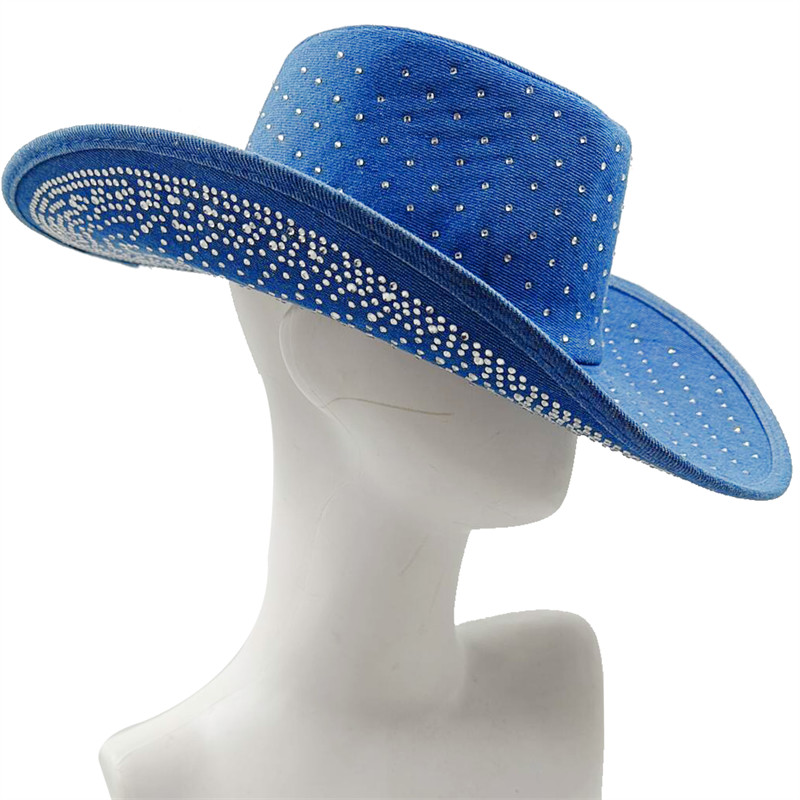 Cowboy Series Western style Cowboy Women's Hat Men's Retro Men's Panama Cowboy Jazz Hat Men's Hat
