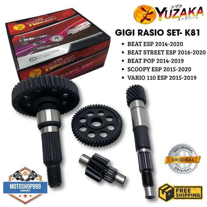 Gigi Rasio Set Komplit Beat Fi Esp K81, Beat Sreet, Beat Pop, Scoopy Esp Gir Gear Box Set Rasio