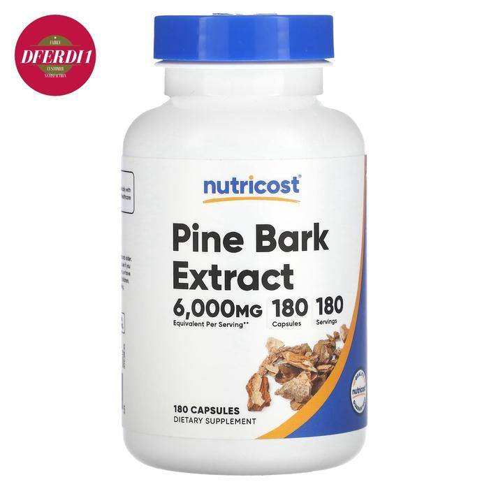 Nutricost Pine Bark Extract 6,000 mg 180 Capsules