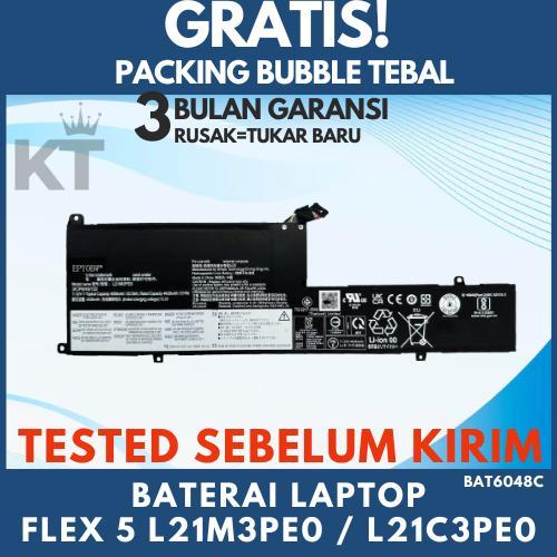 Baterai Lenovo IdeaPad Flex 5 L21M3PE0 / L21C3PE0 / L21L3PE0 / L21B3PE0 / L21M3PE1 / L21M3PE2
