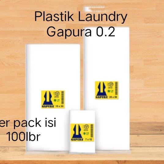 Plastik Laundry Bening Gapura 0.2