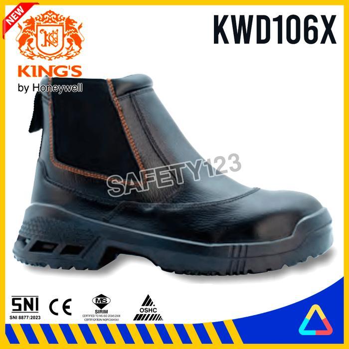 Kings KWD 106X Sepatu Safety Shoes King's KWD106 Honeywell Elastic