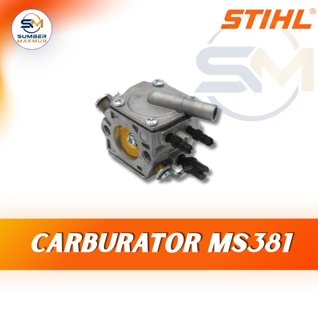 Karburator Original STIHL untuk Chainsaw MS 381 - Aliran Bahan Bakar Stabil