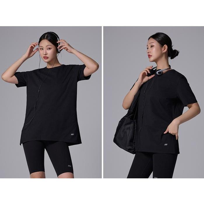 bd [Minne] STL Fresh Light Air Overfit Short Sleeve / Atasan Lengan Pendek STL