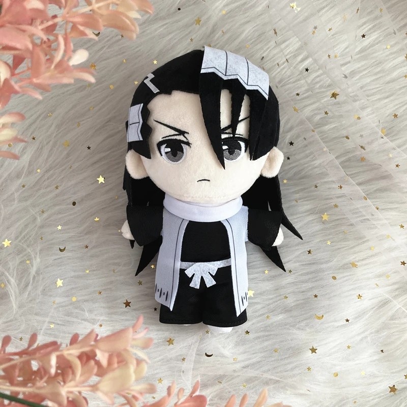 Anime BLEACH Kuchiki Byakuya Ulquiorra Cifer Kurosaki Ichigo Cosplay Plush Doll Toy Cute Soft
