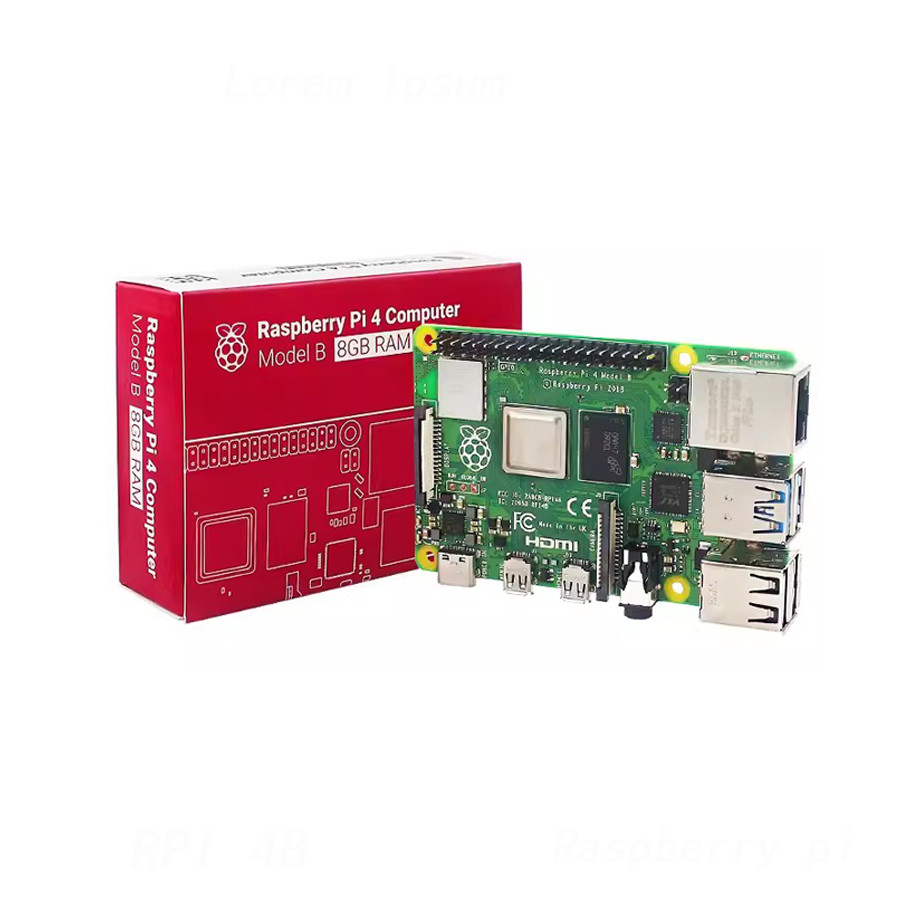 Original official Raspberry Pi 4 development board model B or Kit 4b (G) RAM 1GB 2GB 4GB 8GB core