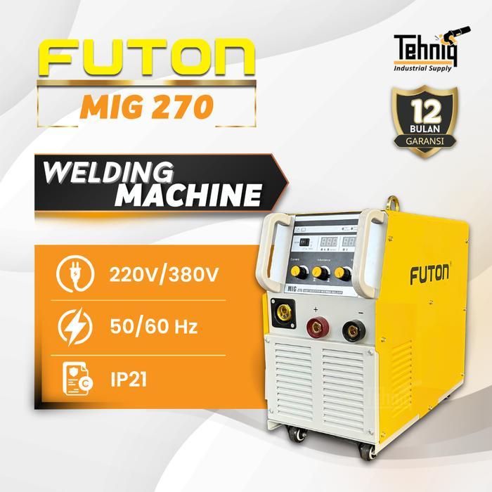 Futon MIG 270 Mesin Las Listrik / Futon Travo Las MIG-270 / Mesin Las MIG MAG MMA Futon MIG270 200A