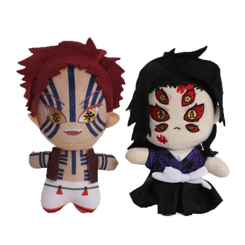 Demon Slayer Plush Stuffed Toys Tsugikuni Yoriichi Tsugikuni Michikatsu Akaza Cartoon Anime Figure