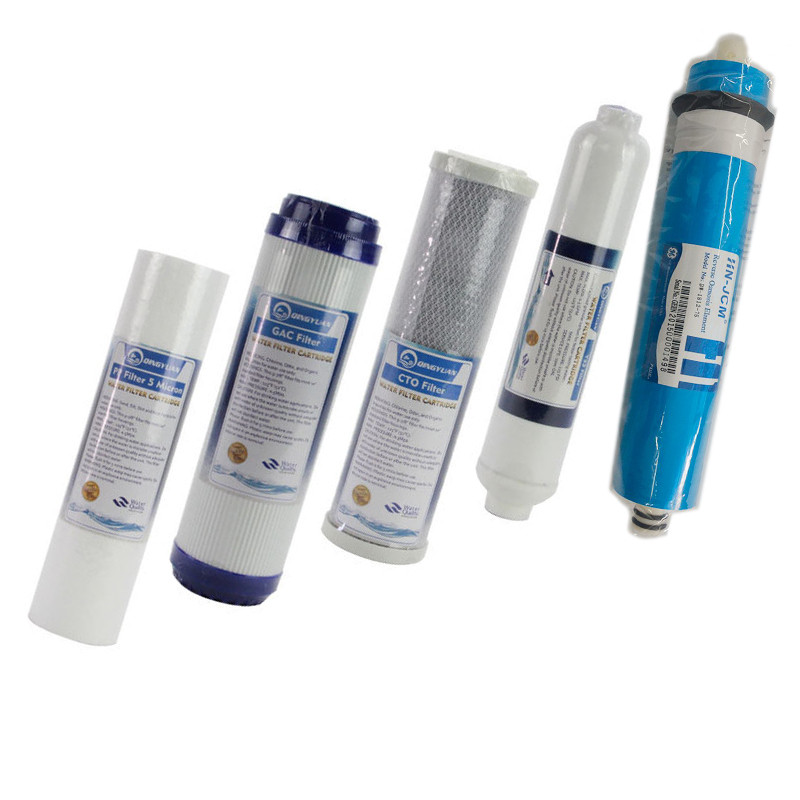 10 Inch T33 Water Purifier INLINE COCONUT GAC Carbon Post WATER FILTER 5 MICRON TASTE/ODOR CARBON