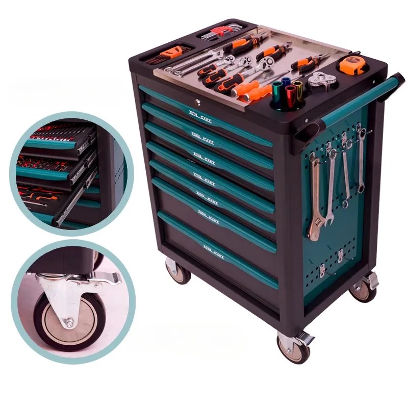 Workshop Modular Tool Cabinet Storage Professional Wheels Drawers Bench Drawer Metal Tool Cabinet
