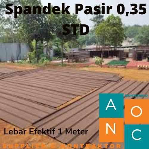 NEW SPANDEK PASIR 0,35 MM / ATAP KANOPI