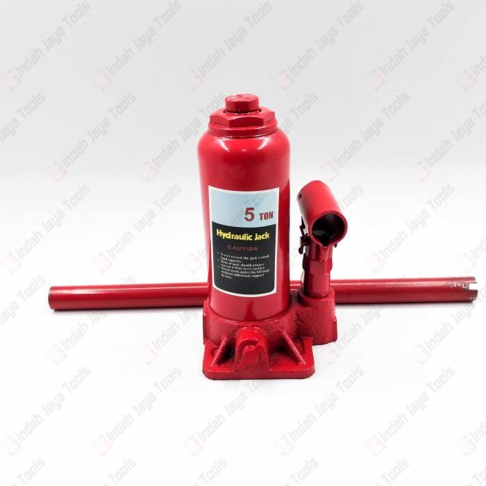 Murah Dongkrak Botol 5 Ton - Dongkrak Mobil Truk Hidrolik Hydraulic Terlaris