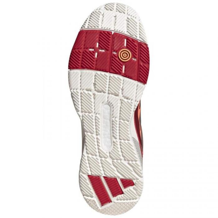 Sepatu Padel Adidas Crazyquick Boost Padel Orange Sneakers